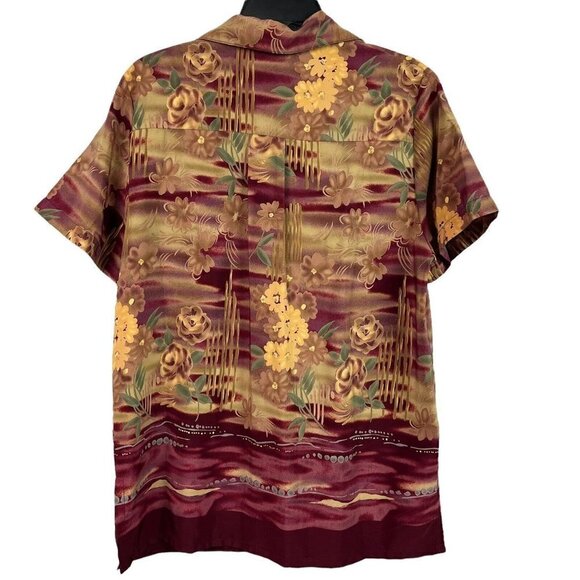 Sag Harbor Womens Shirt Floral Button Front Blouse Size 12 - Picture 4 of 8